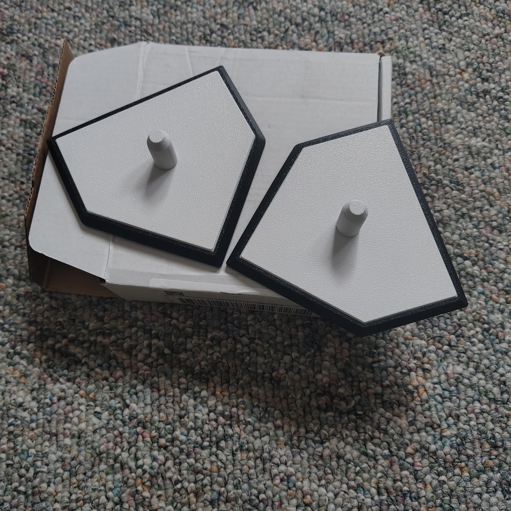 Beer Bat Home Plate Stand – Beer Bat Holder, Beer Bat Display | 3D Printed New
